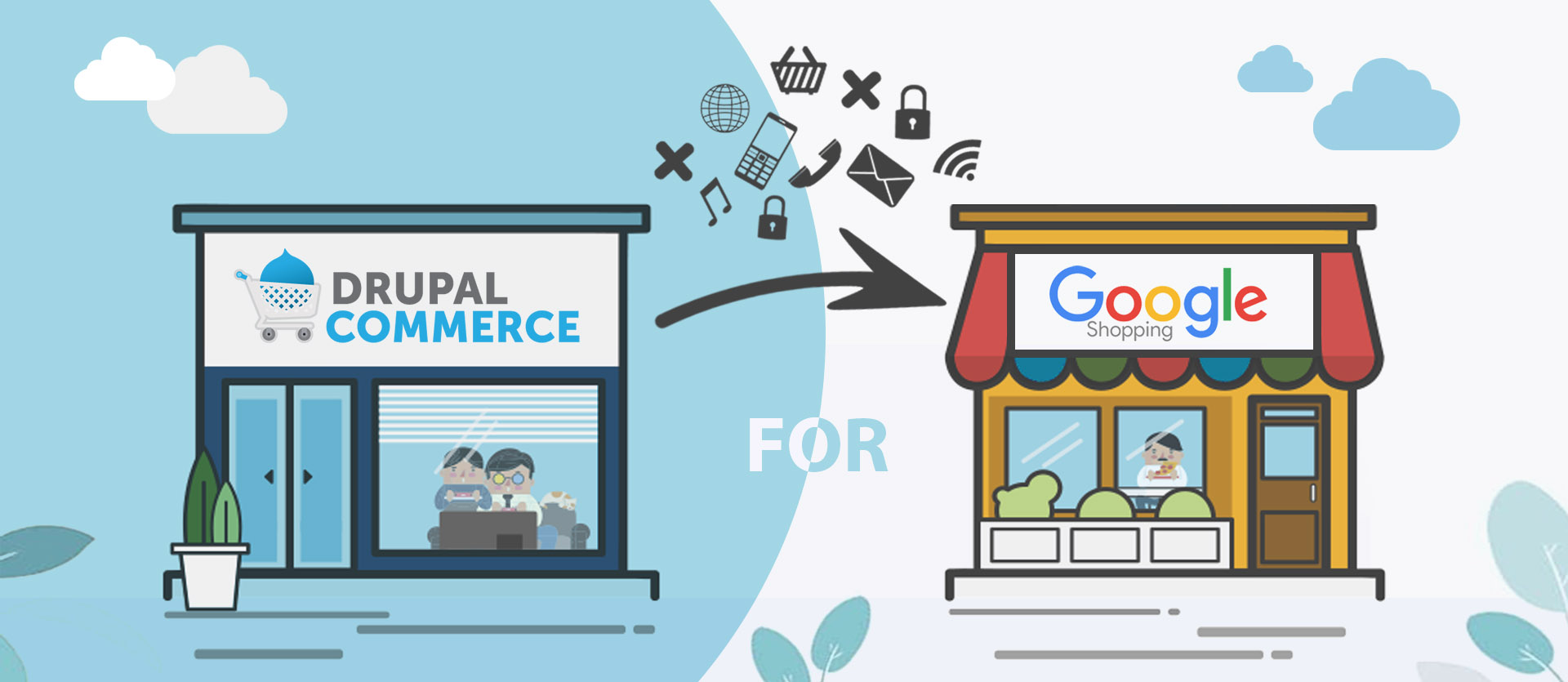 how to configure drupal commerce for google shopping