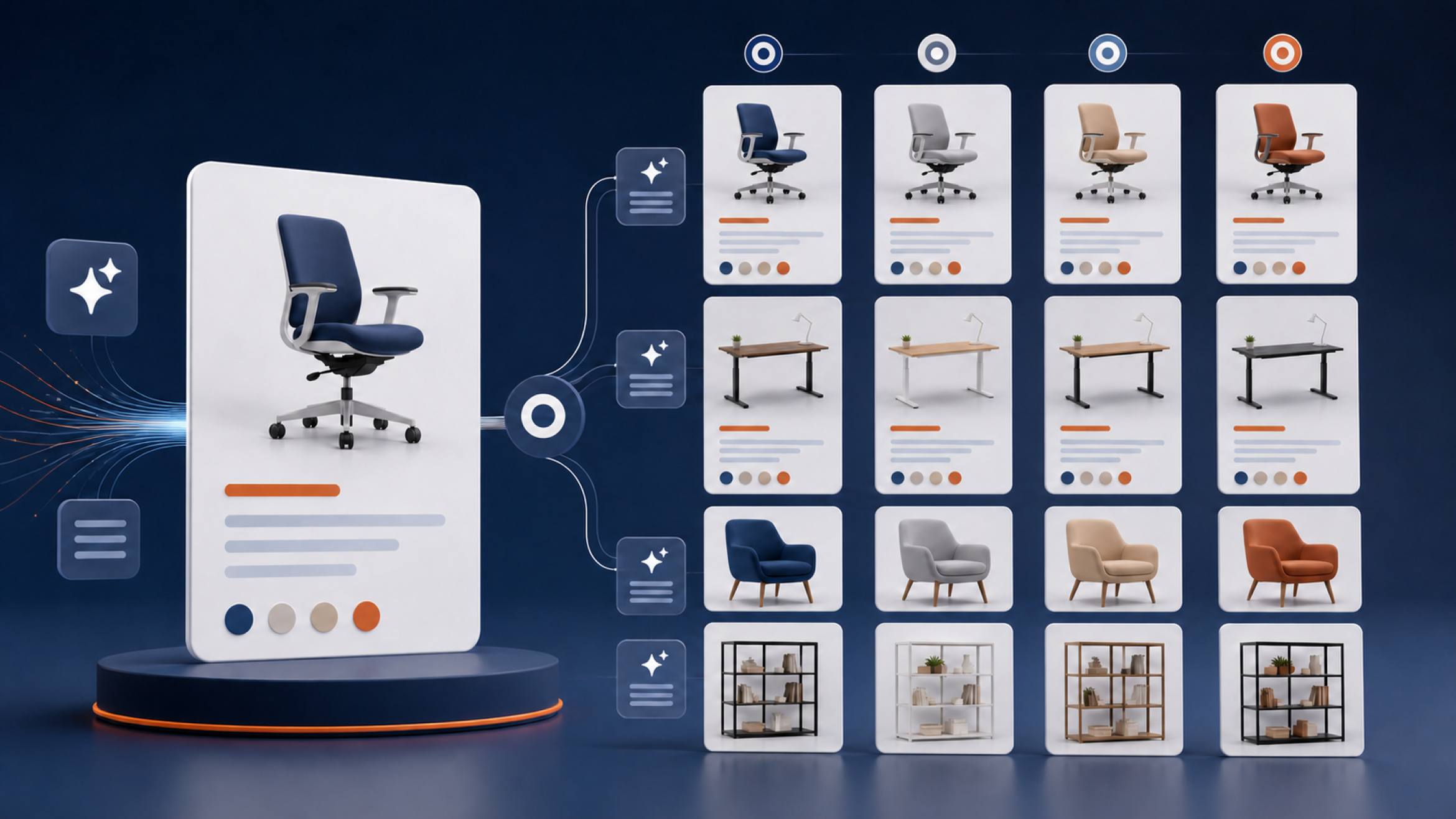 AI-assisted product descriptions and multilingual furniture catalogue content