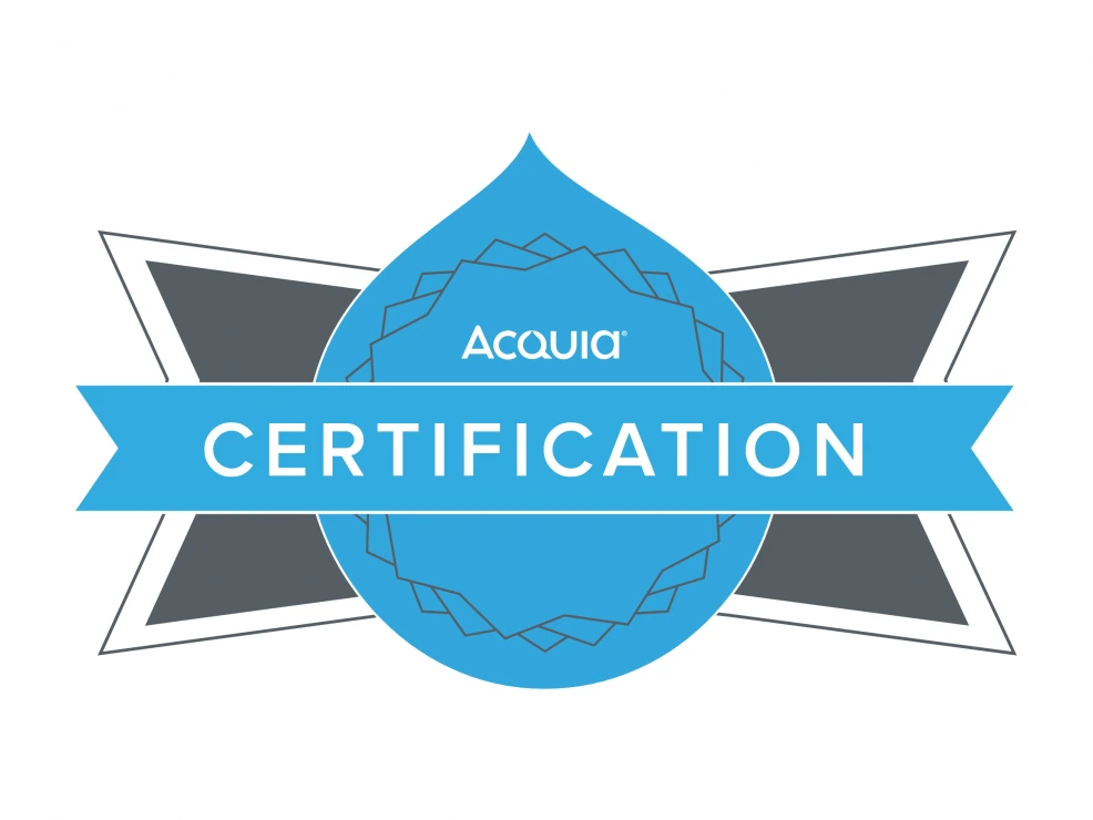 Acquia Certification Program badge